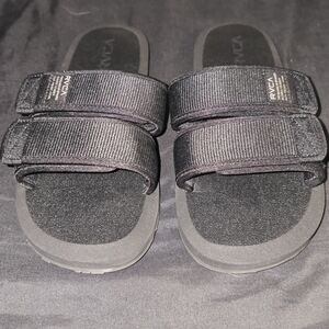 RVCA Black Slide Sandals